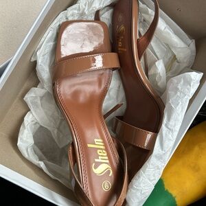 SHEIN Brown Women's Heels